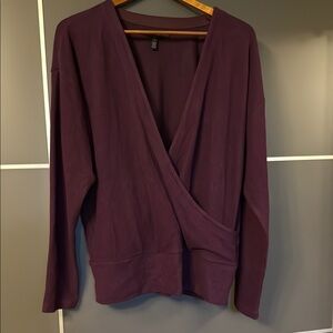 White House Black Market Plum Sweater